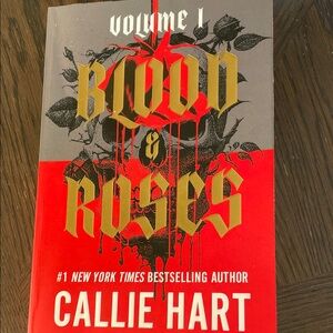 Blood & Roses Volume 1 by Callie Hart - Red & Black Cover
